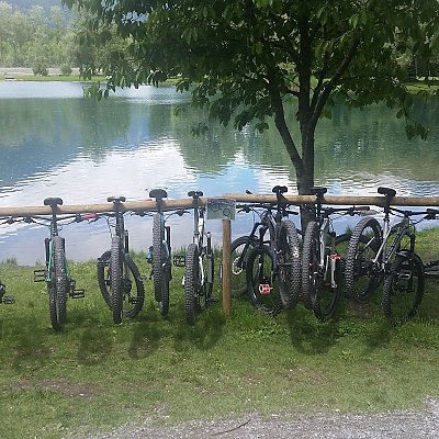 Bikestopp Fischteich Prad