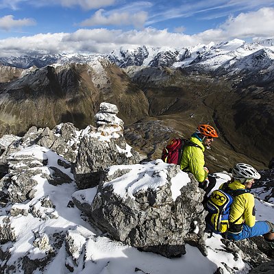 Gipfelbiken in Südtirol mit Andreas Kern