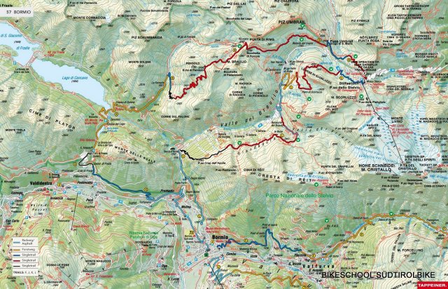 Nr. 057 Alpino Trails: Bormio - Santa Caterina