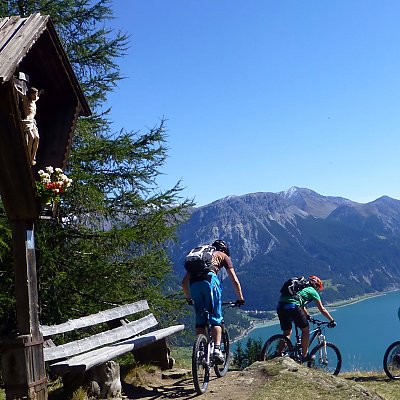 Biketour zum Grünsee und Schwarzsee bei Nauders
