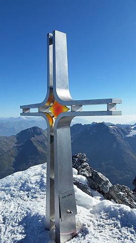 Gipfelkreuz Ortler