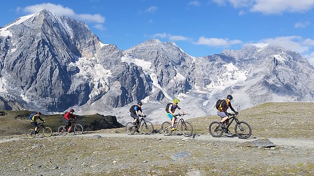 Biketour in den Bergen Südtirols